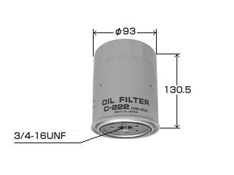 C-222/209 Фильтр масляный SHIK от магазина Лубриком