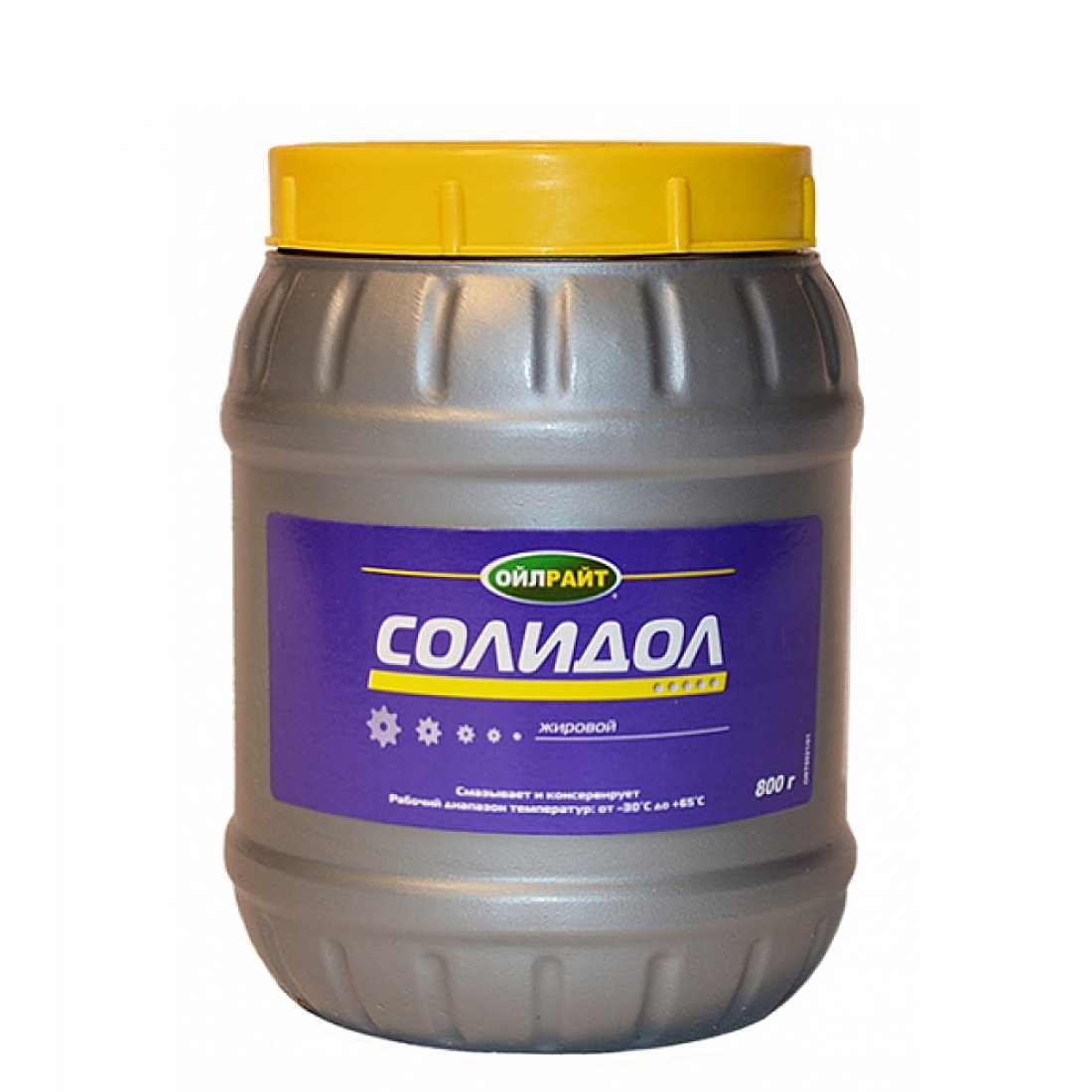 Смазка солидол жировой OILRIGHT 800гр ведро от магазина Лубриком