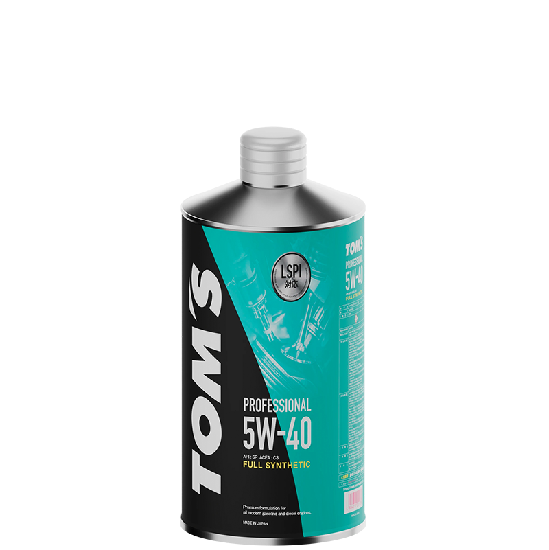 5W40 SP/C3 TOM`S PROFESSIONAL 1л синтетическое от магазина Лубриком