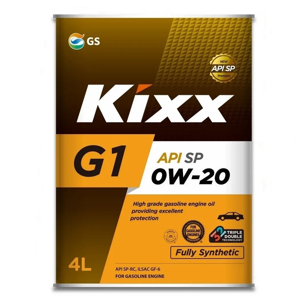 0W20 SP/GF-6A KIXX G1 (GX7 SP 0W-20) 4л синтетическое от магазина Лубриком