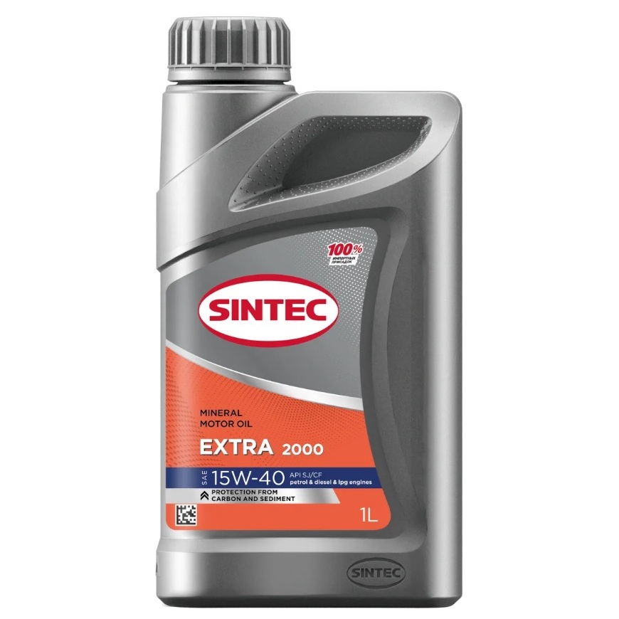 15W40 SJ/CF SINTEC EXTRA 2000 1л минеральное от магазина Лубриком