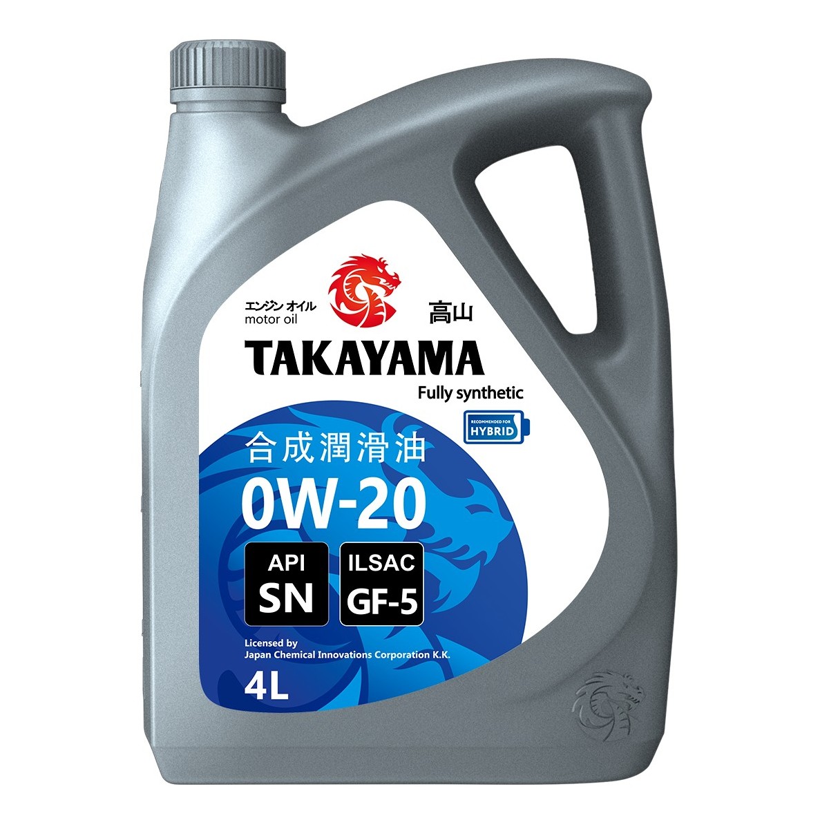 0W20 SN/GF-5 TAKAYAMA 1л синтетическое пластик от магазина Лубриком