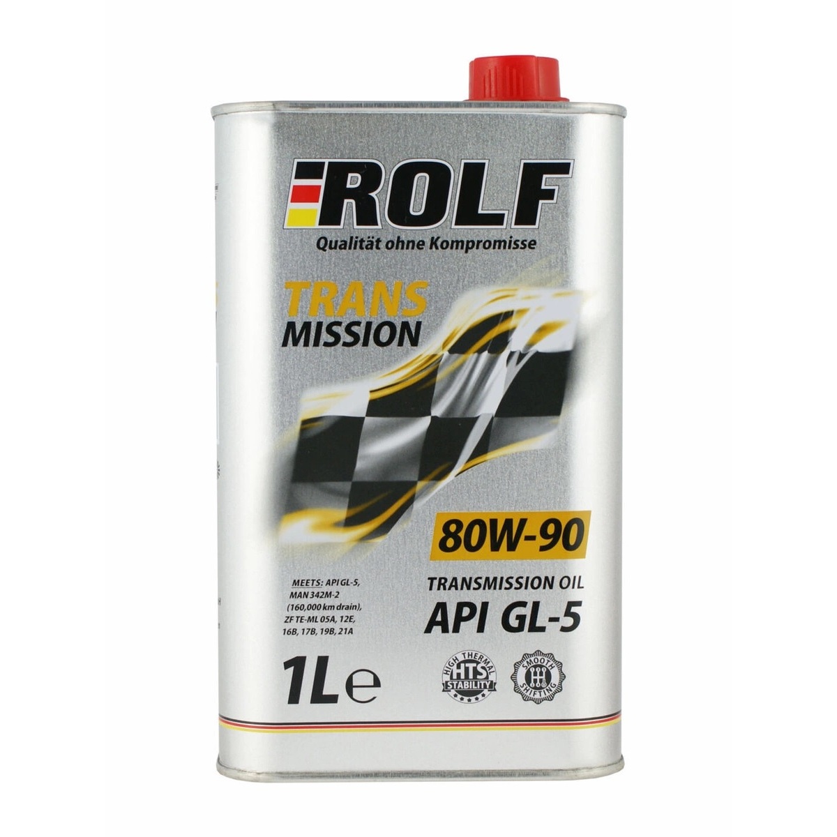 80W90 GL-5 ROLF TRANSMISSION 1л (металл) минеральное от магазина Лубриком