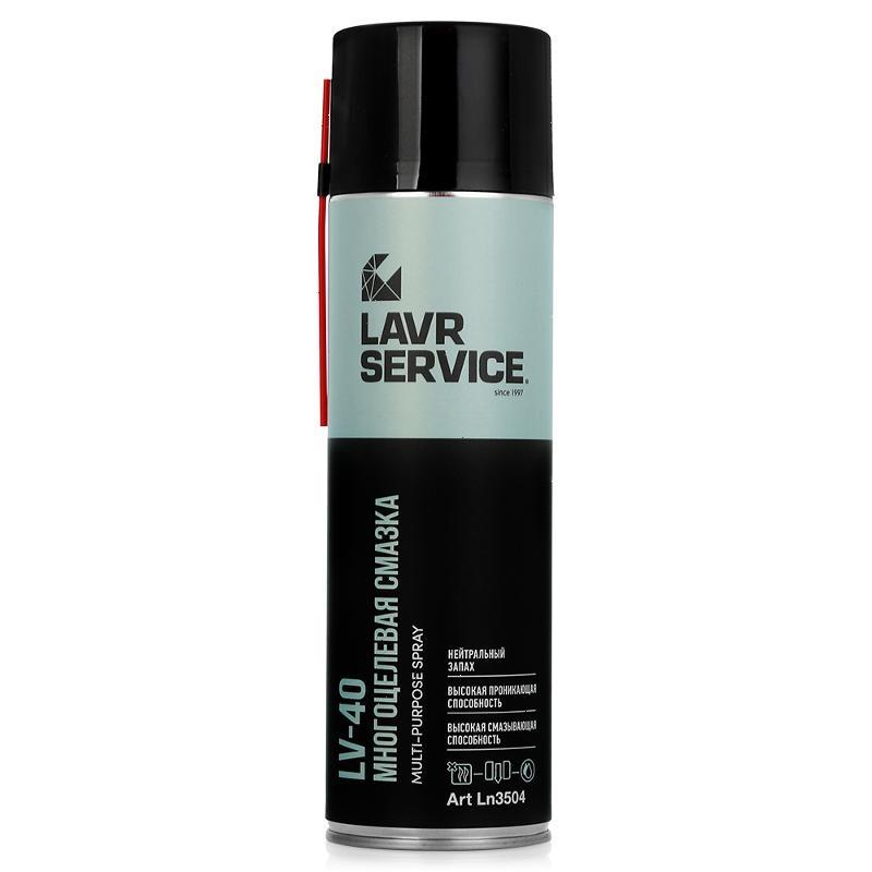 3504 Смазка многоцелевая проникающая LV-40 LAVR 650мл от магазина Лубриком