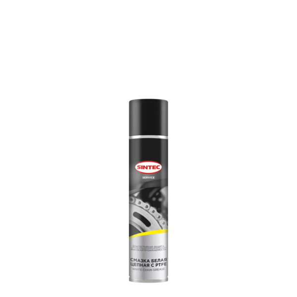 Sintec Смазка цепная c PTFE White Chain Grease 400мл (аэрозоль) от магазина Лубриком
