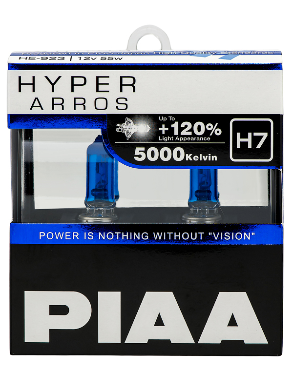 Лампа накаливания PIAA BALB HYPER ARROS 5000K HE-923 (H7) от магазина Лубриком