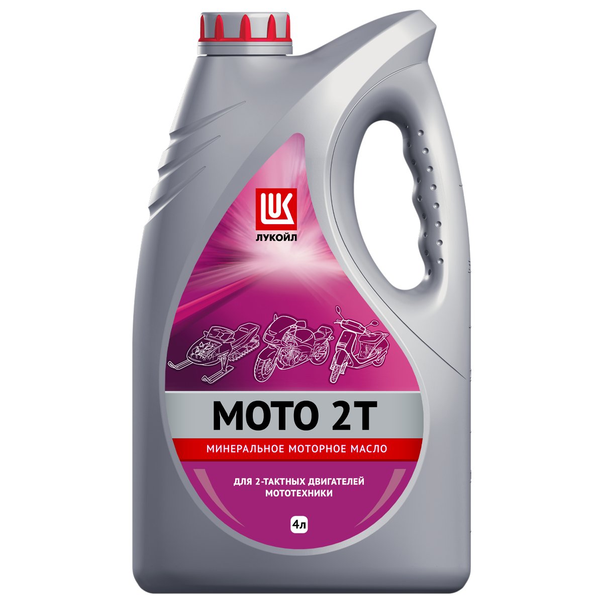 LUKOIL МОТО 2T TC/FB 4л минеральное от магазина Лубриком