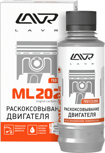 2502 Раскоксовка двигателя ML202 для двигателей до 2 литров LAVR 190мл от магазина Лубриком