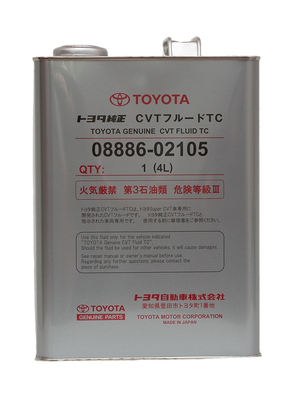 Toyota CVT FLUID TC 4л от магазина Лубриком