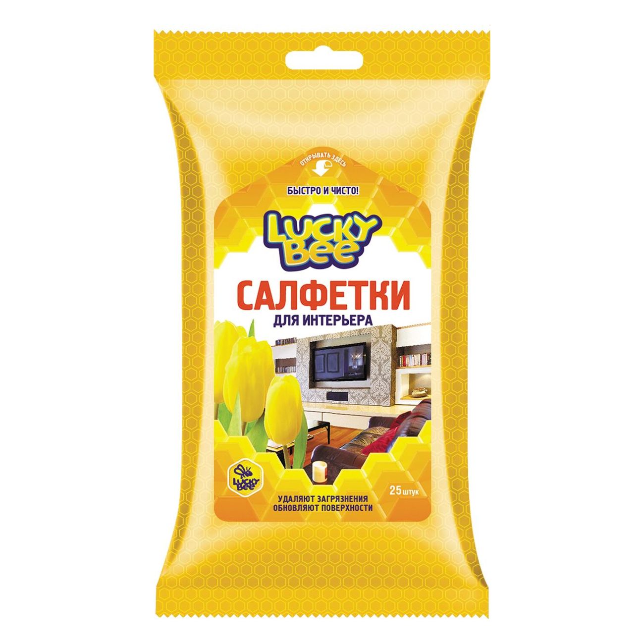 Салфетки для интерьера Lucky Bee от магазина Лубриком