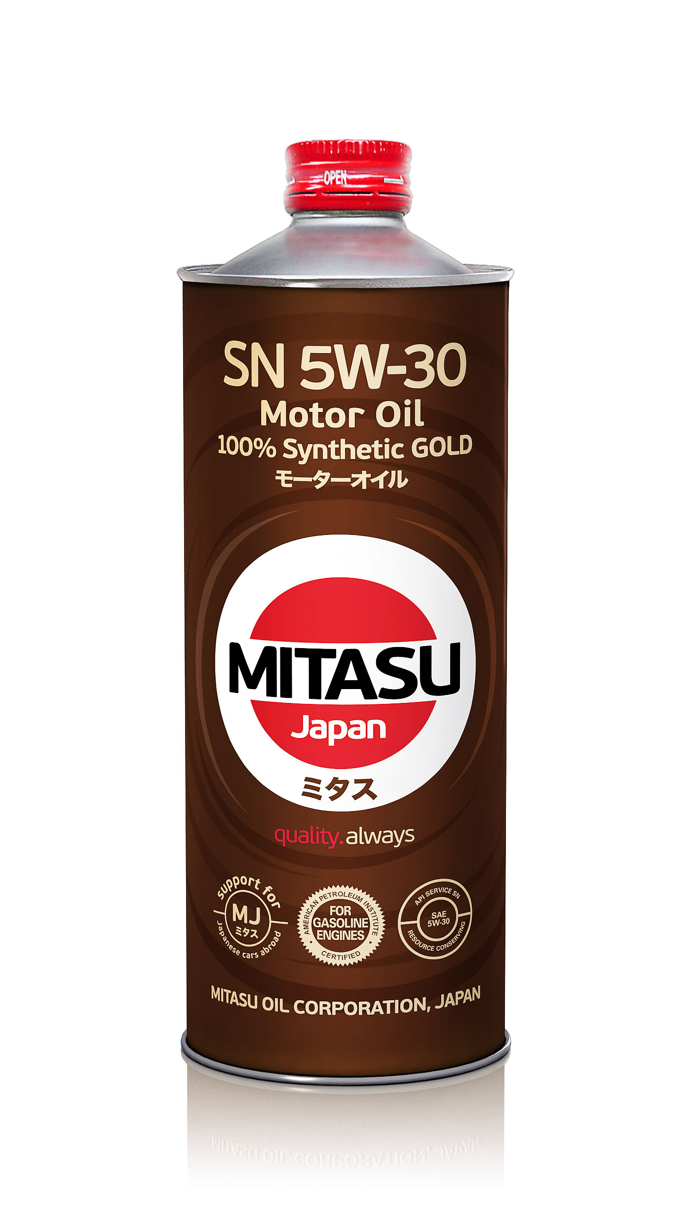 5W30 SN MITASU GOLD 1л синтетическое от магазина Лубриком