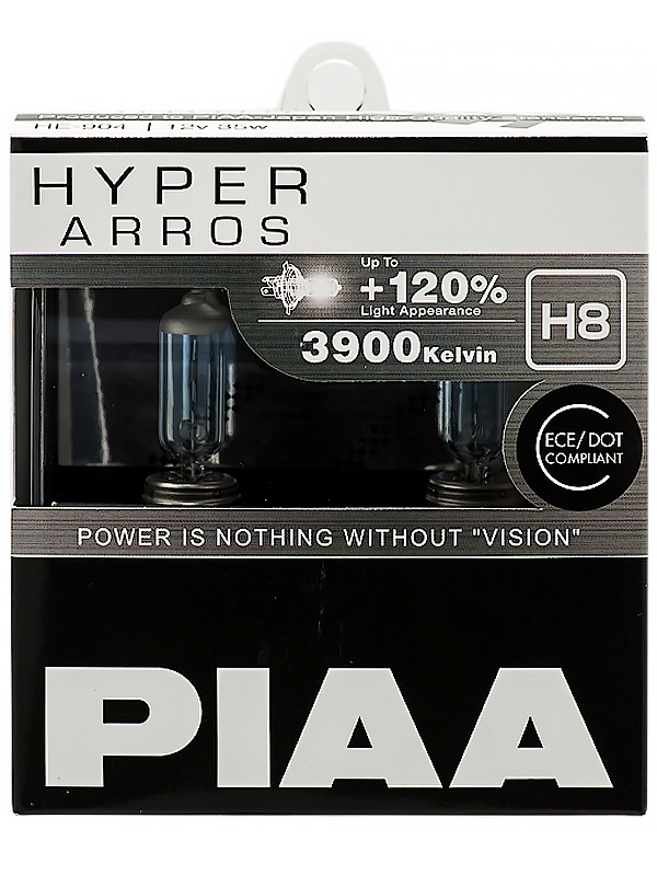 Лампа накаливания PIAA BULB HYPER ARROS 3900K HE-904 (H8) от магазина Лубриком