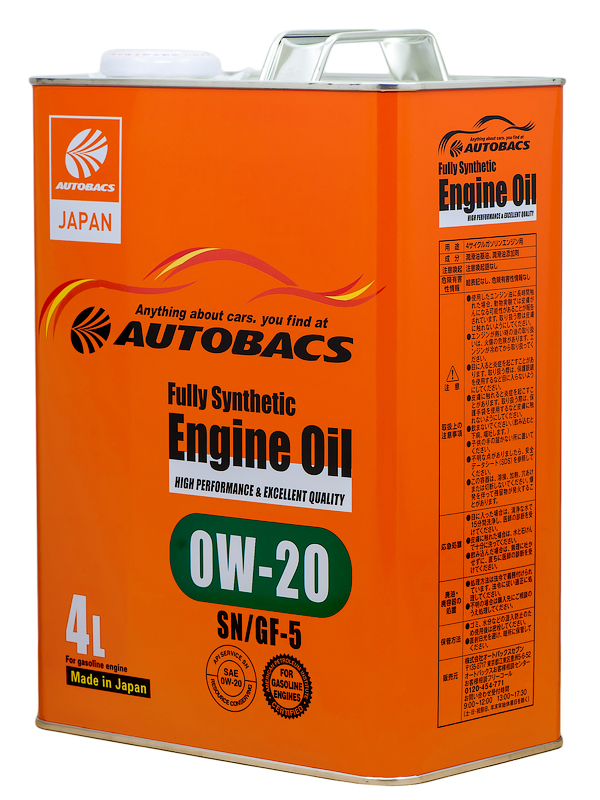 0W20 SN/GF-5 AUTOBACS ENGINE OIL FS 4л от магазина Лубриком
