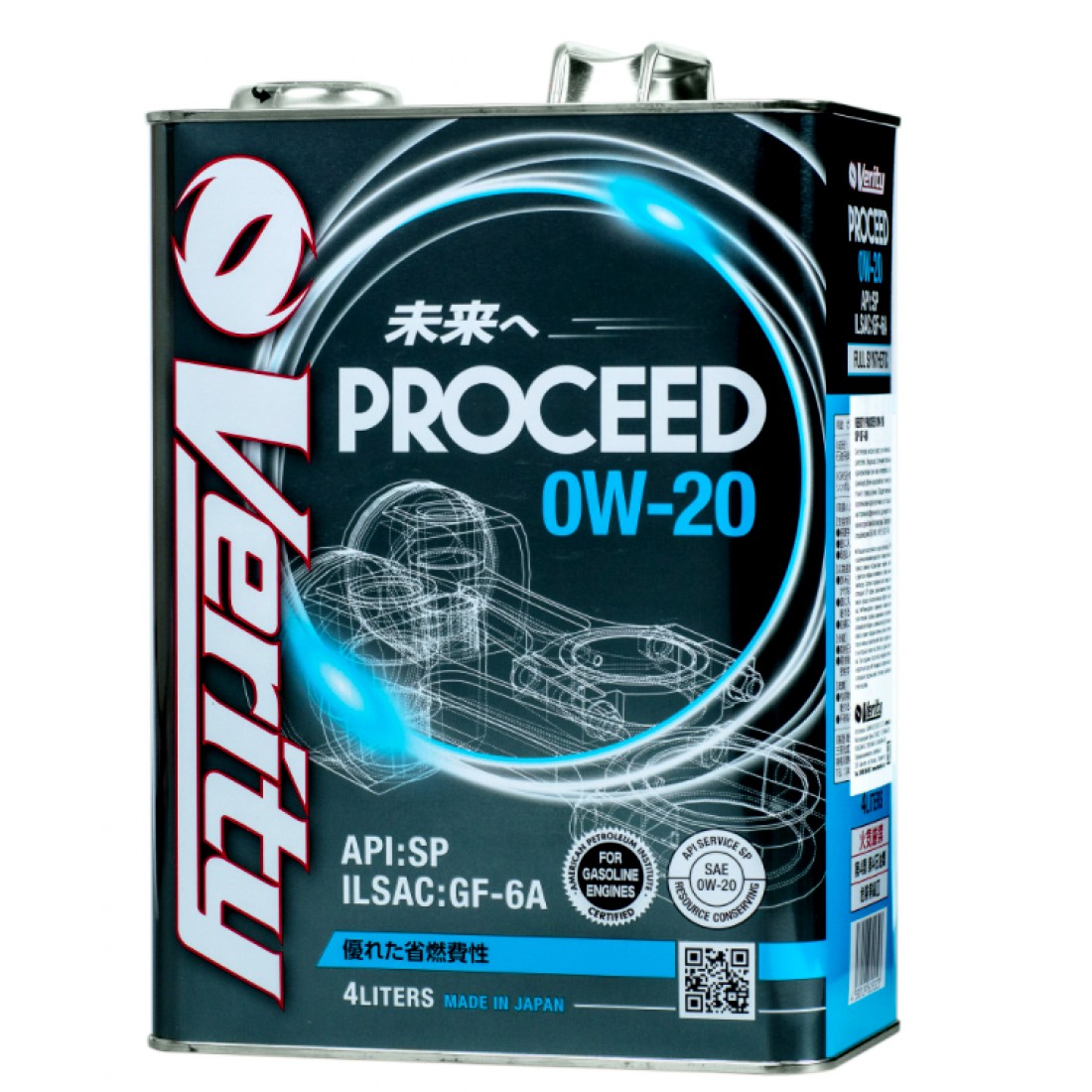 0W20 SP/GF-6A VERITY PROCEED 4л синтетическое от магазина Лубриком