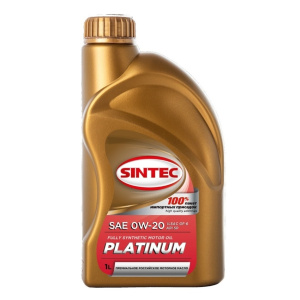 0W20 SP/GF-6 SINTEC PLATINUM 1л синтетическое от магазина Лубриком