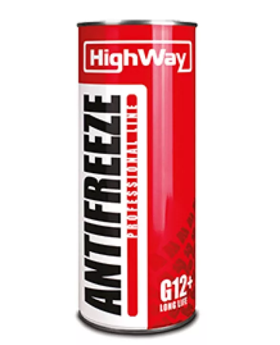 Антифриз HighWay Красный Long Life G12+ 1кг (-40С) от магазина Лубриком