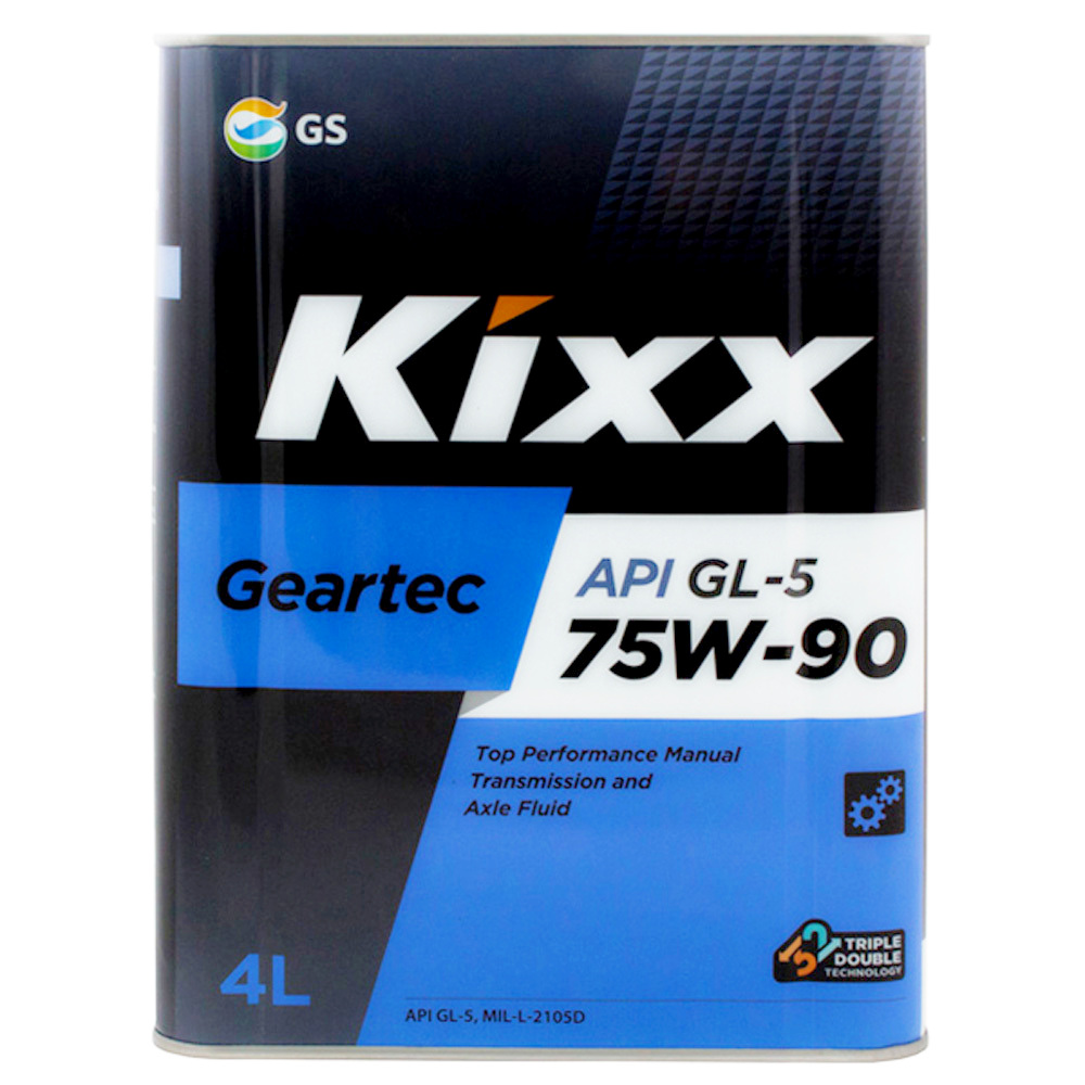 75W90 GL-5 KIXX GEARTEC 4л от магазина Лубриком