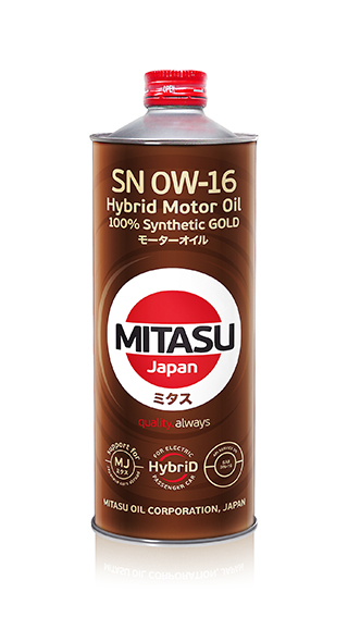 0W16 SN MITASU GOLD HYBRID 1л синтетическое от магазина Лубриком