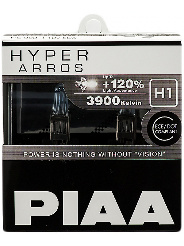 Лампа накаливания PIAA BULB HYPER ARROS 3900K HE-902 (H1) от магазина Лубриком
