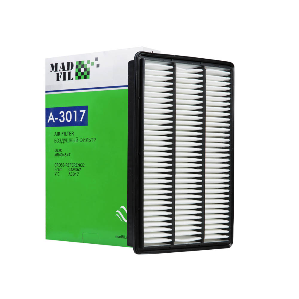A-3017 Фильтр воздушный (MR404847) MADFIL от магазина Лубриком