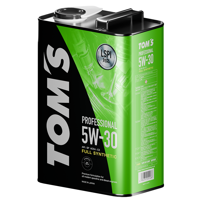 5W30 SP/C3 TOM`S PROFESSIONAL 1л синтетическое от магазина Лубриком