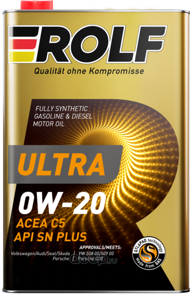 0W20 C5 SN plus ROLF ULTRA 1л (металл) синтетическое от магазина Лубриком