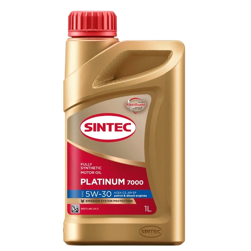 5W30 SP C3 SINTEC PLATINUM 7000 1л синтетическое от магазина Лубриком