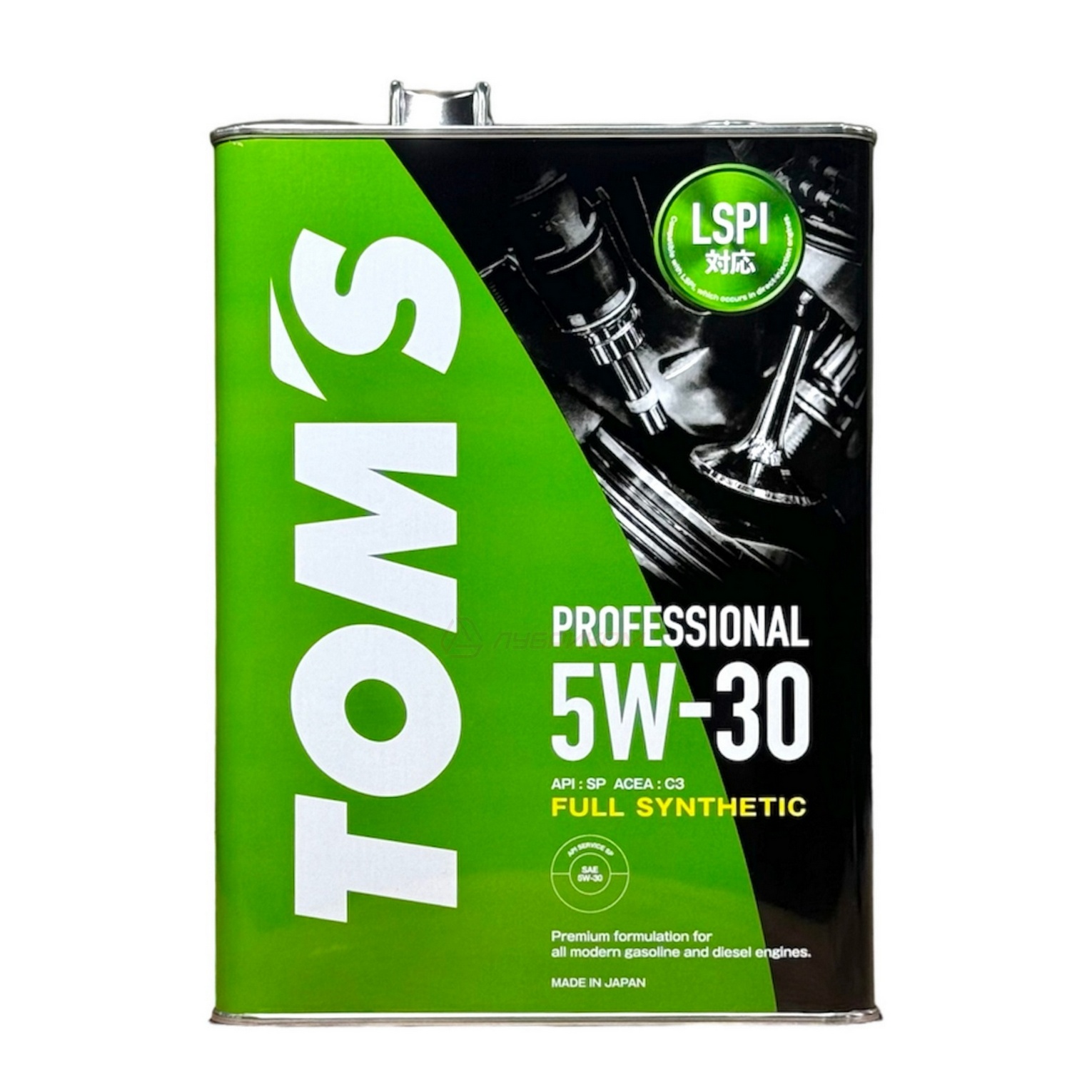 5W30 SP/C3 TOM`S PROFESSIONAL 4л синтетическое от магазина Лубриком