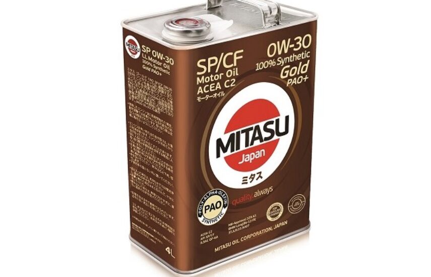 0W30 SP/CF MITASU GOLD PAO 4л синтетическое от магазина Лубриком