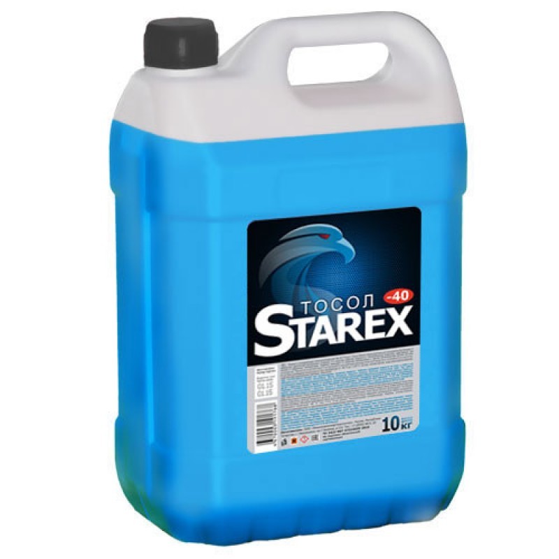 Тосол STAREX синий -40 10кг (Север) от магазина Лубриком