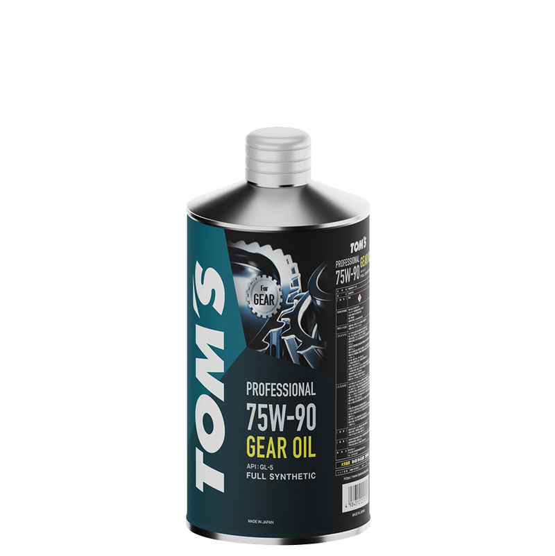 75W90 GL-5 TOM`S PROFESSIONAL 1л синтетическое от магазина Лубриком