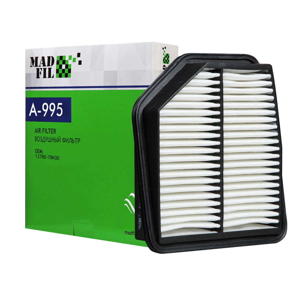 A-995 Фильтр воздушный (13780-78K00) MADFIL от магазина Лубриком