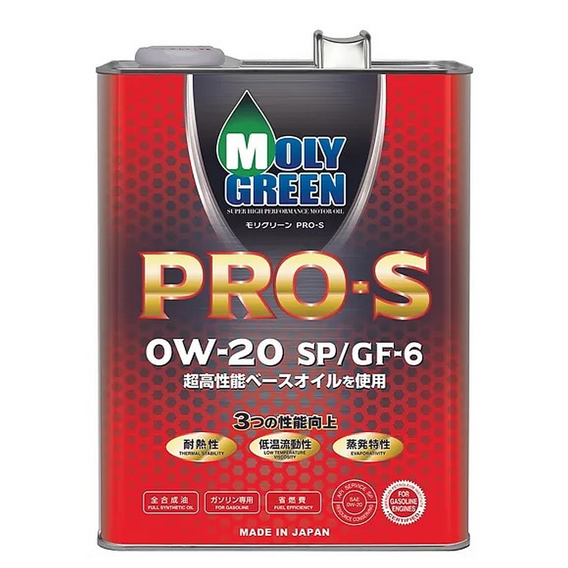 0W20 SP/GF-6  MOLYGREEN PRO S 4л синтетическое от магазина Лубриком