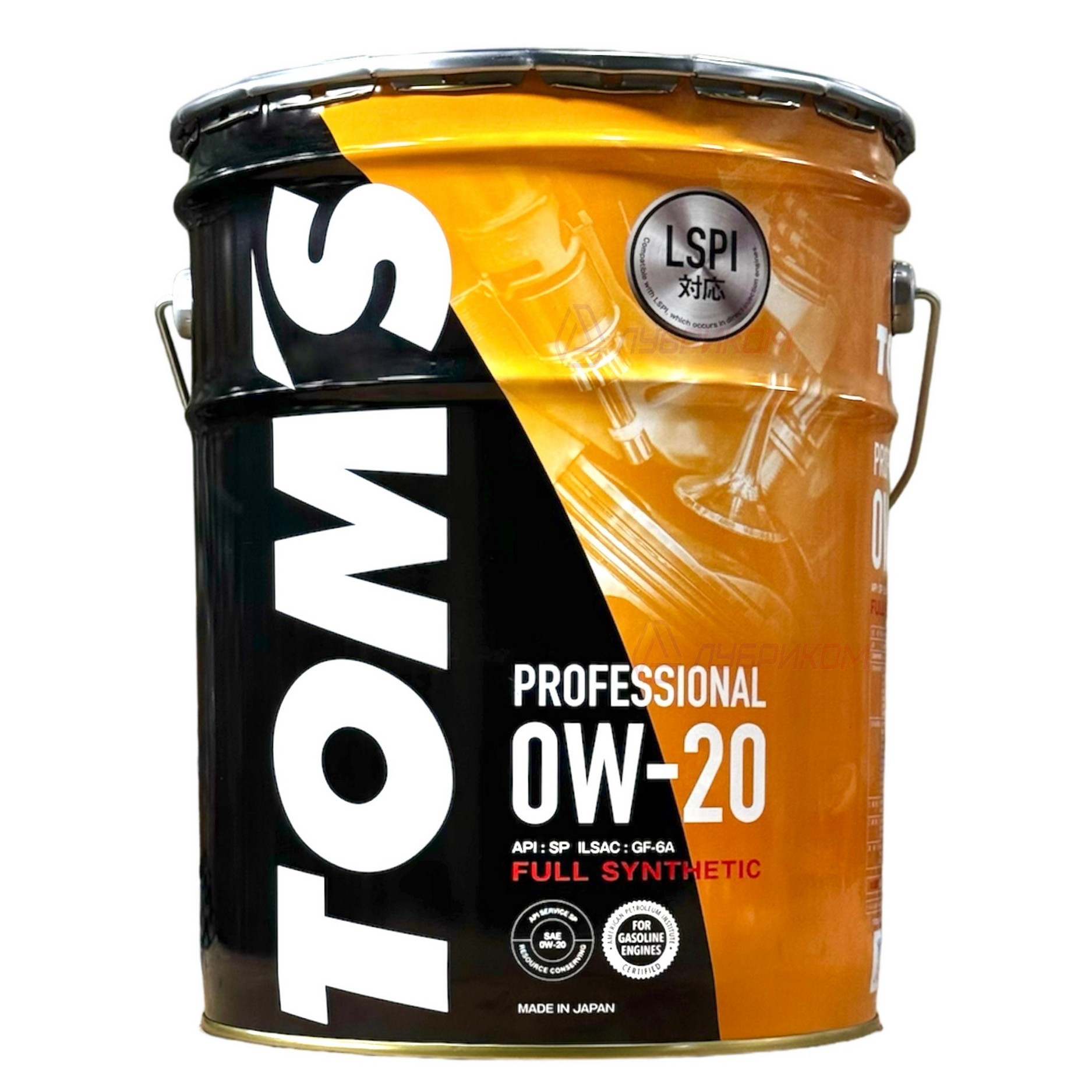 0W20 SP/GF-6A TOM`S PROFESSIONAL 20л синтетическое от магазина Лубриком