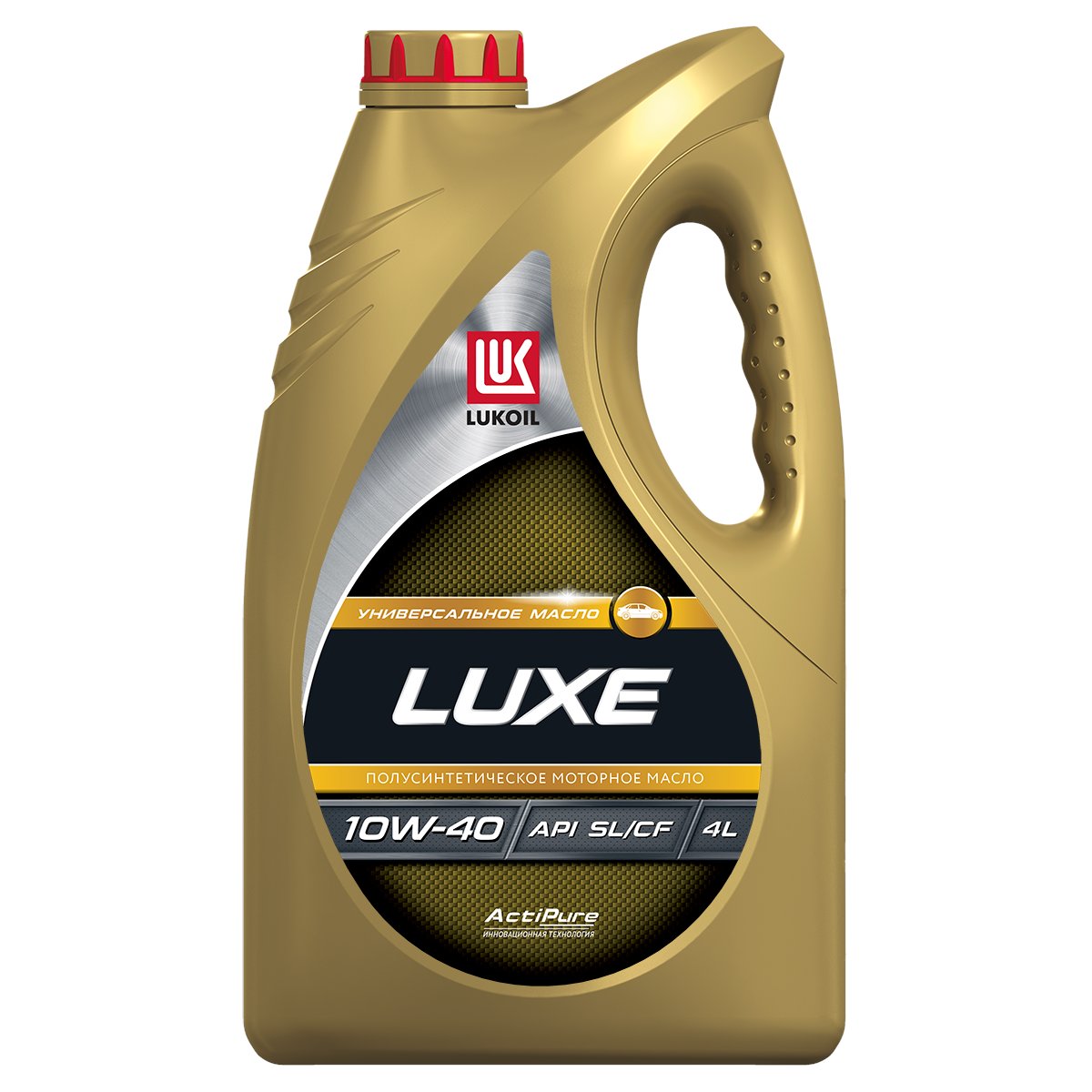 10W40 SL/CF LUKOIL LUXE 4л п/синтетическое от магазина Лубриком