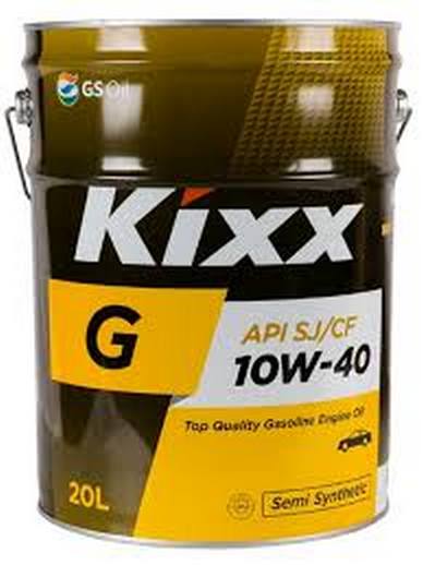 10W40 SJ KIXX G 20л п/синтетическое от магазина Лубриком