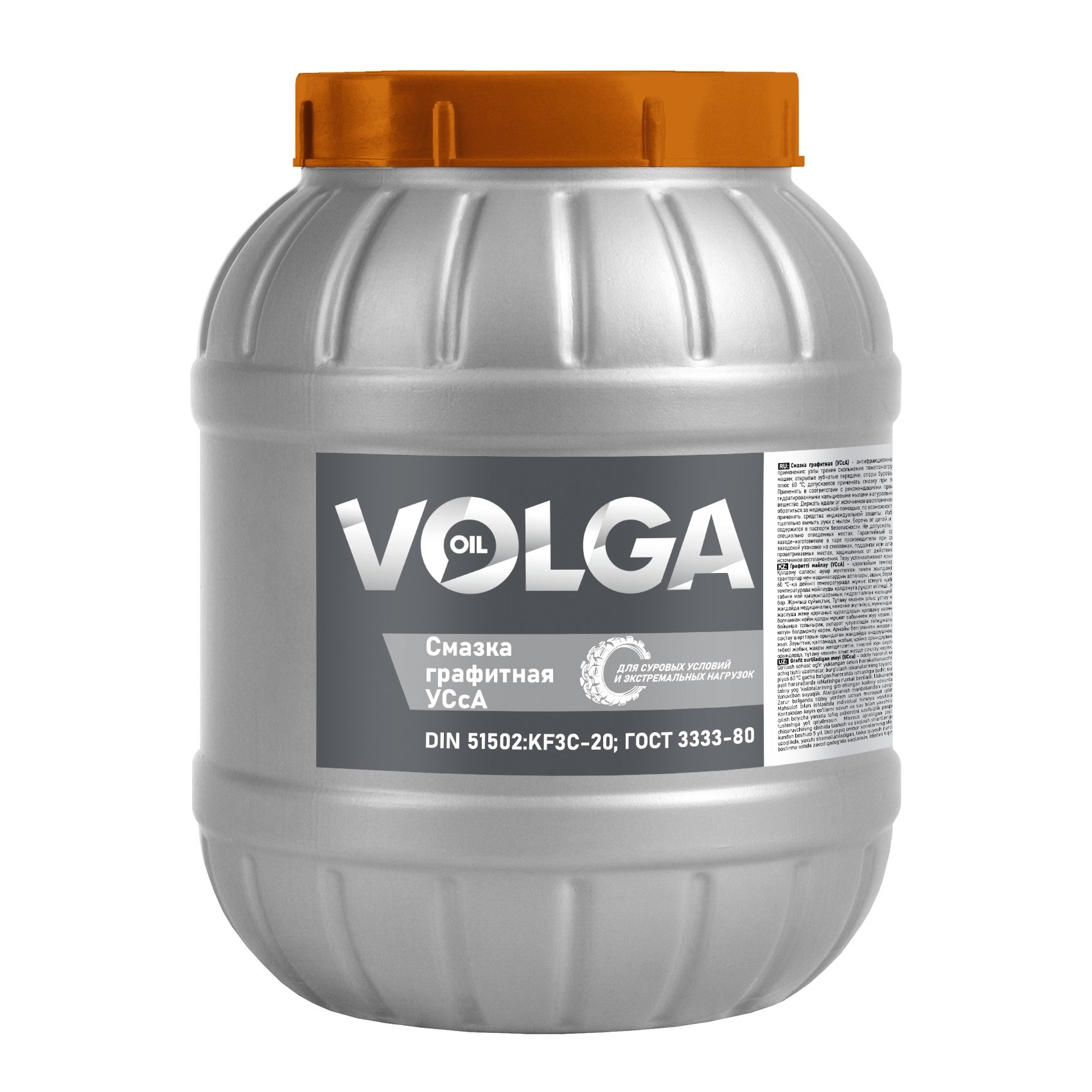 Смазка Волга-Ойл Графитная УСсА (ГОСТ) 800гр от магазина Лубриком