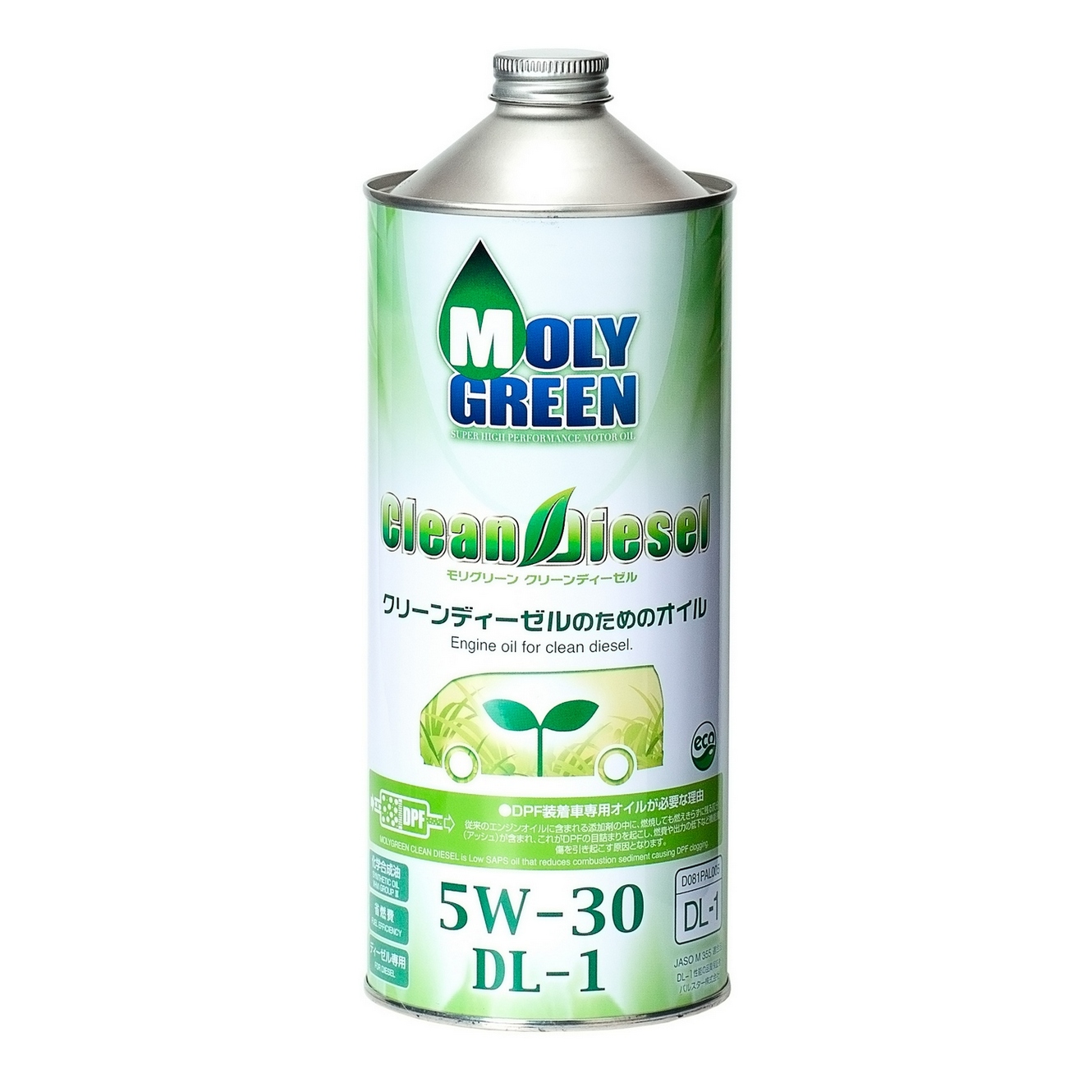 5W30 DL-1 MOLYGREEN CLEAN DIESEL 1л синтетическое от магазина Лубриком