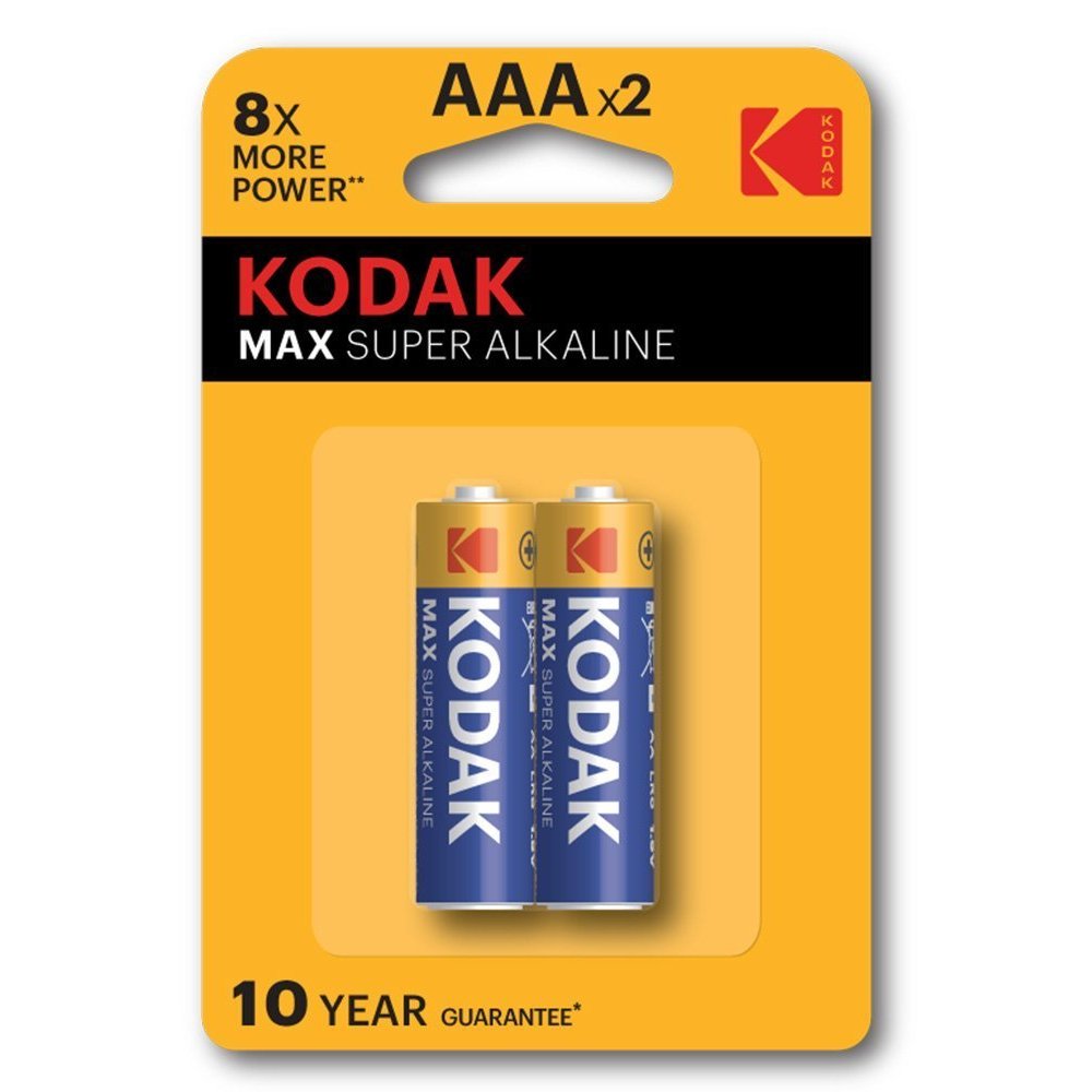 Батарейки Kodak LR03-2BL MAX SUPER Alkaline AAA-2шт. от магазина Лубриком