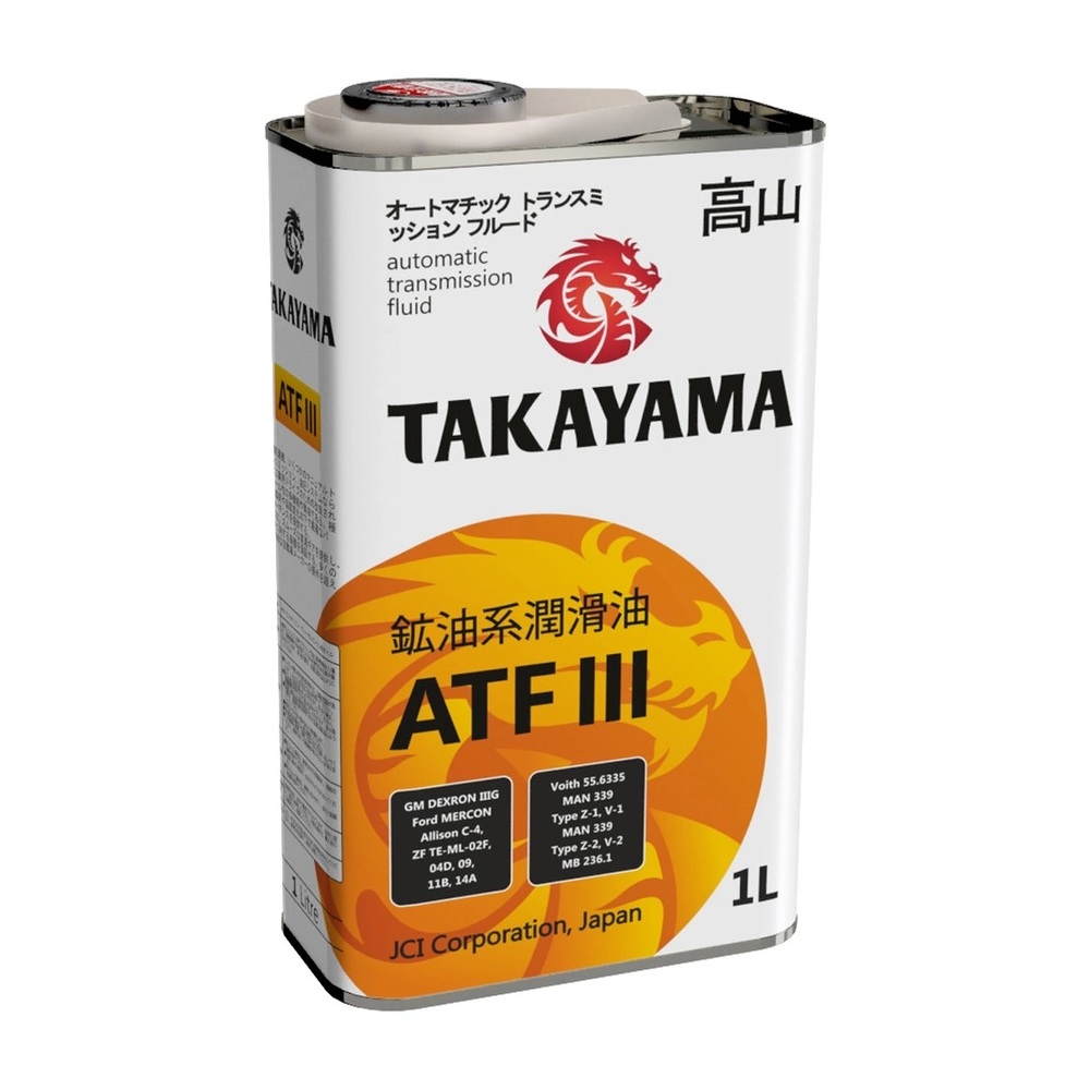 TAKAYAMA ATF lll 1л от магазина Лубриком