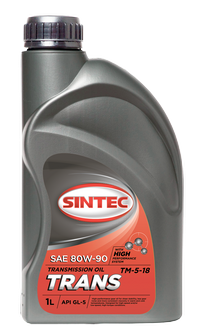 80W90 GL-5 SINTEC TRANS ТМ5 1л от магазина Лубриком