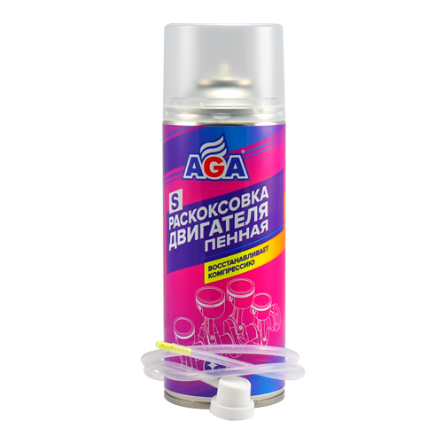 860SAGA Раскоксовка двигателя пенная AGA 520мл 260гр от магазина Лубриком