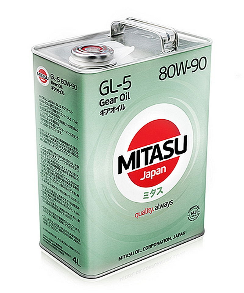80W90 GL-5 MITASU GEAR OIL 4л минеральное от магазина Лубриком