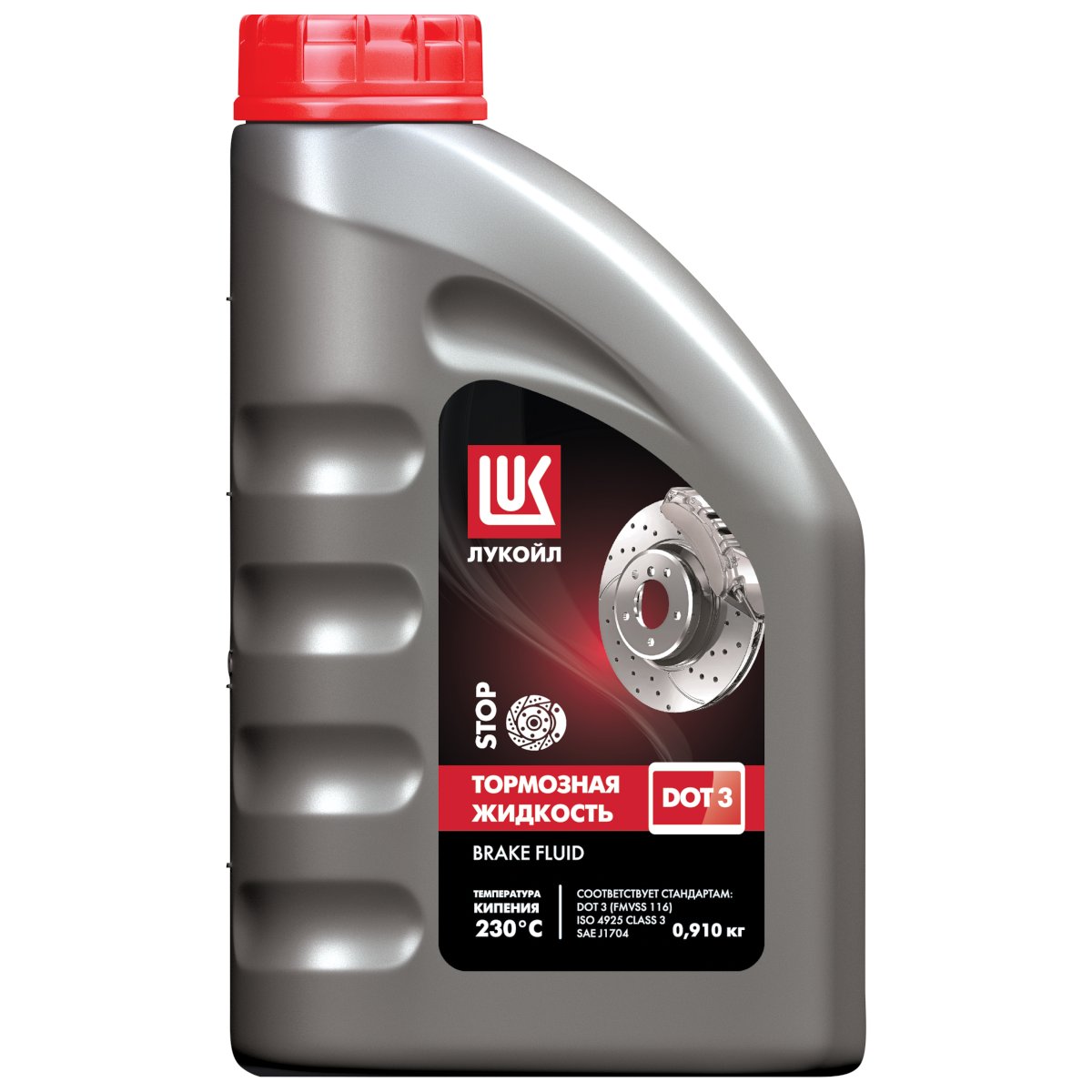 Жидкость тормозная LUKOIL DOT 3 910гр от магазина Лубриком