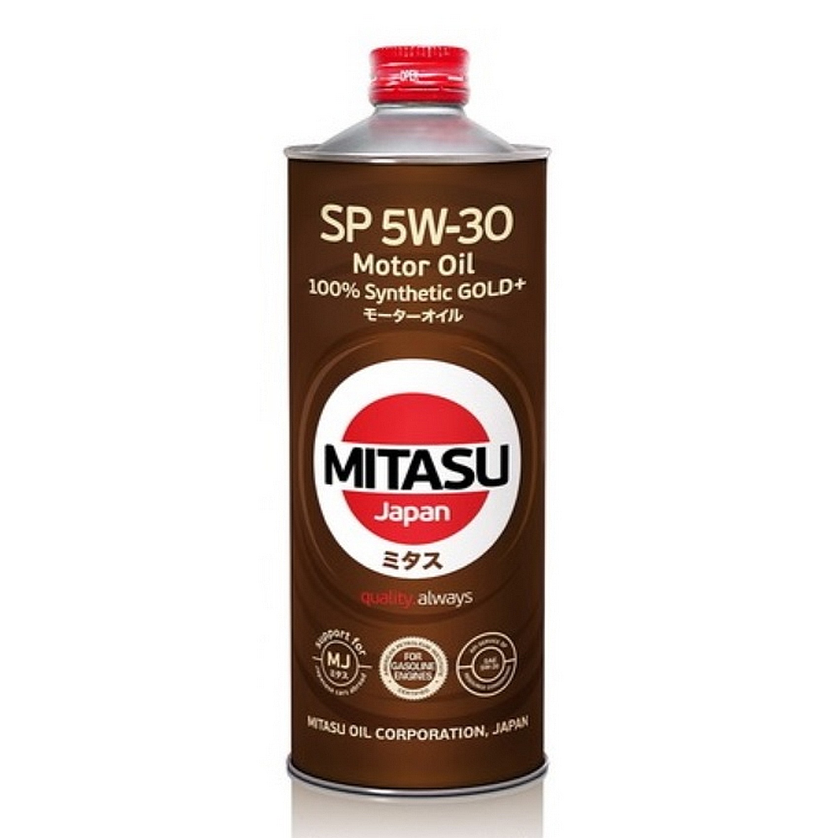 5W30 SP MITASU GOLD Plus 1л синтетическое от магазина Лубриком