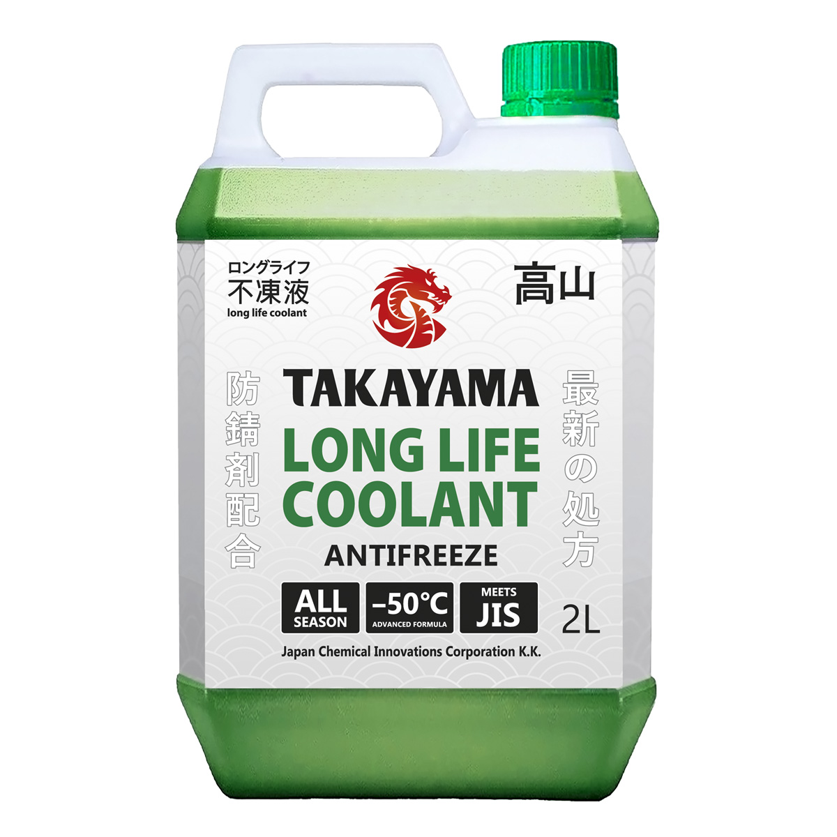 Антифриз TAKAYAMA Long Life Coolant Green (-50)   2л от магазина Лубриком