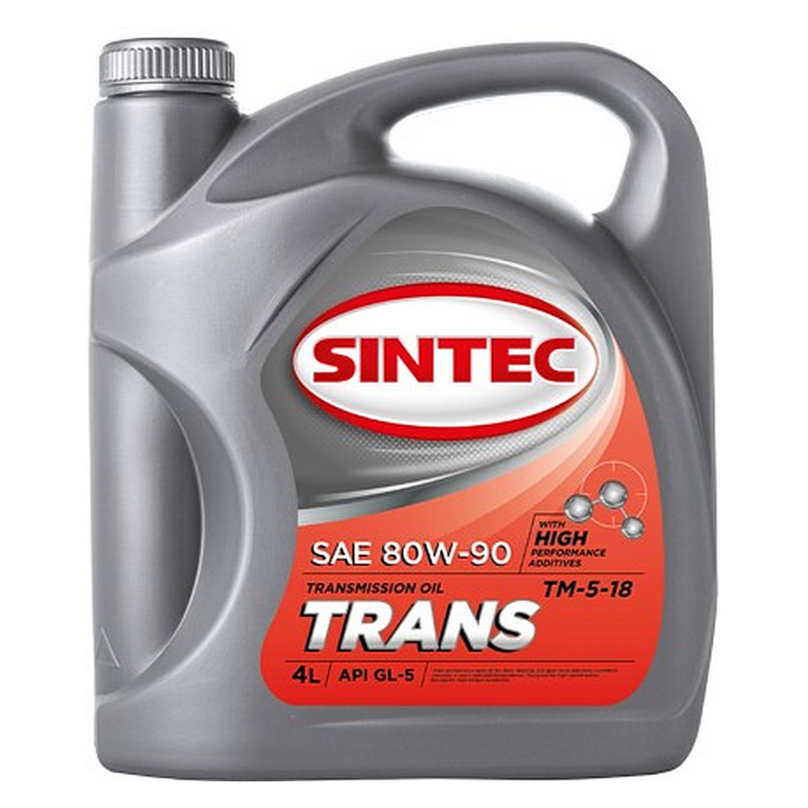80W90 GL-5 SINTEC TRANS ТМ5 4л от магазина Лубриком