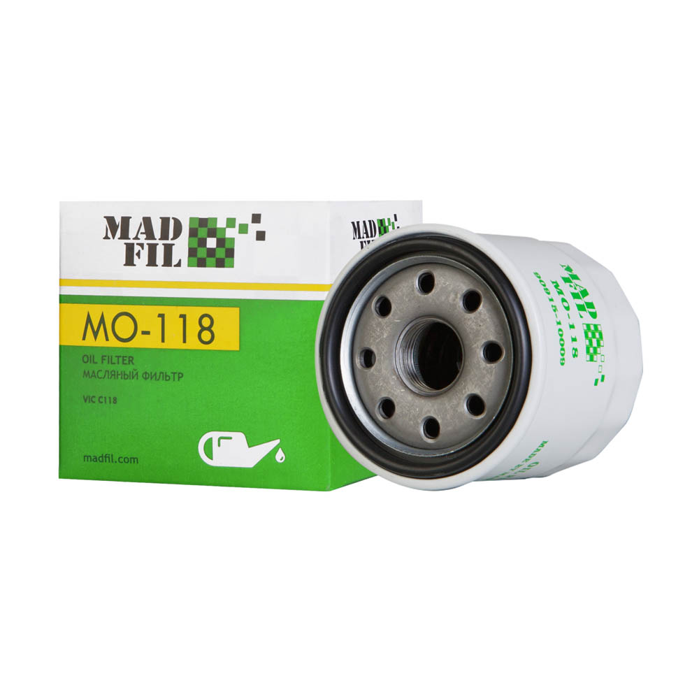 MO-118/C-118 Фильтр масляный (90915-10009) MADFIL от магазина Лубриком