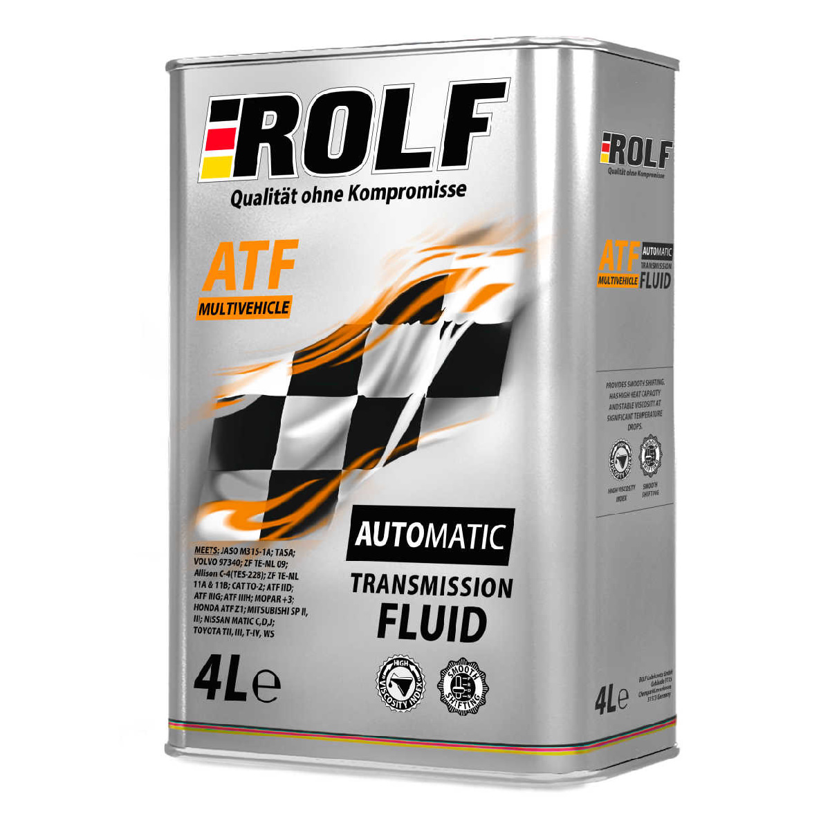 ROLF ATF Multivehicle 4л синтетическое от магазина Лубриком