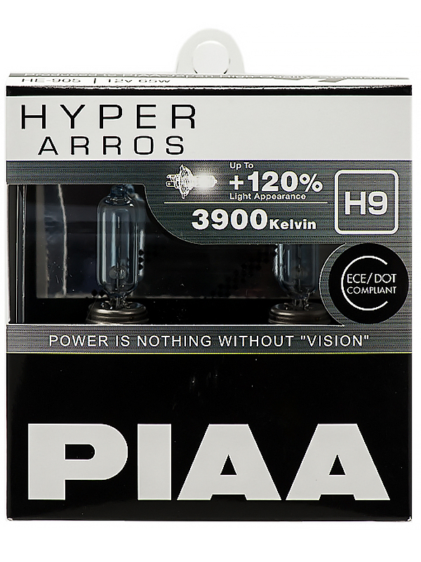 Лампа накаливания PIAA BULB HYPER ARROS 3900K HE-905 (H9) от магазина Лубриком